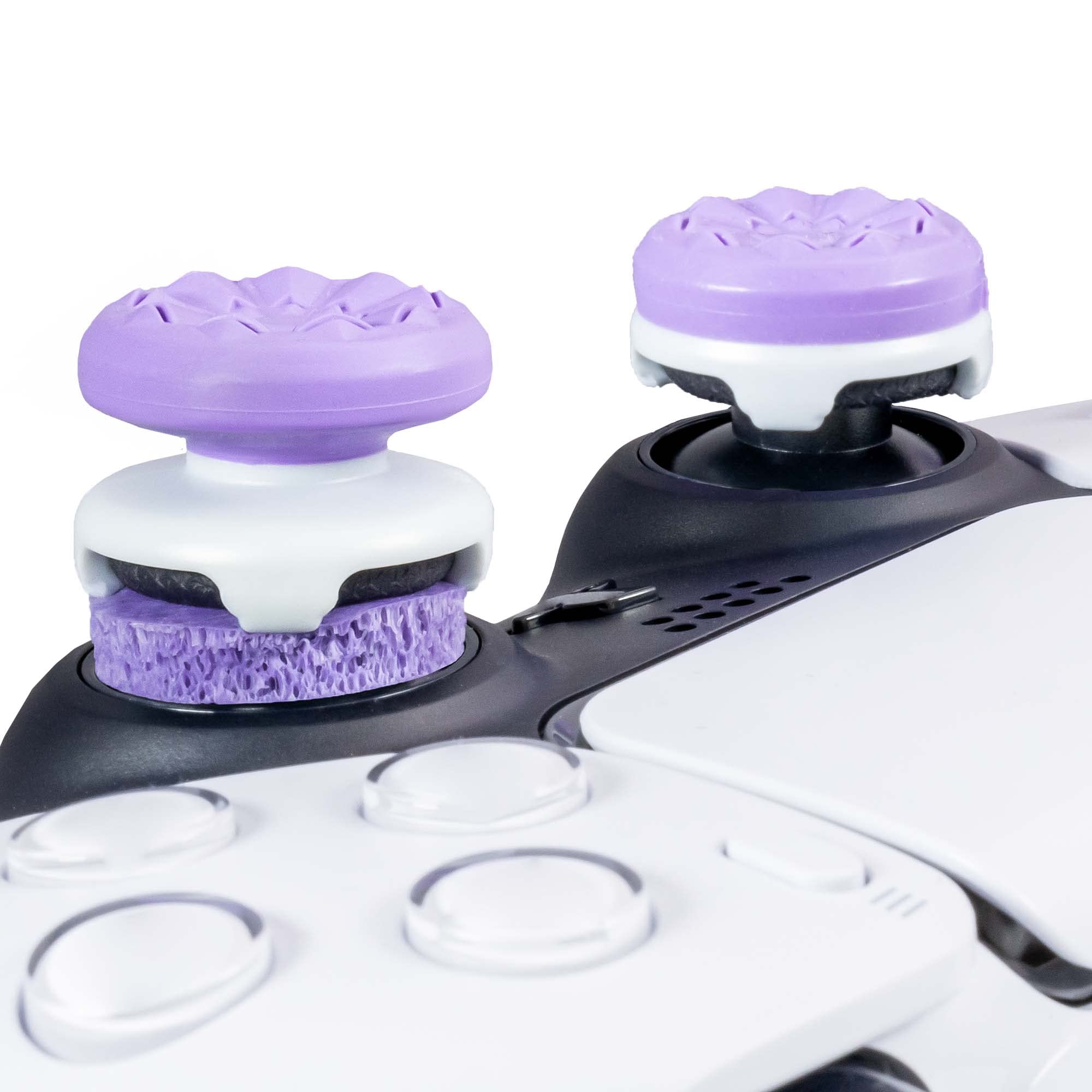 KontrolFreek Aim Boost Kit for PlayStation 5 (PS5) and PlayStation 4 (PS4) Controller | Includes Performance Thumbsticks and Precision Rings | Galaxy Edition - Image 3