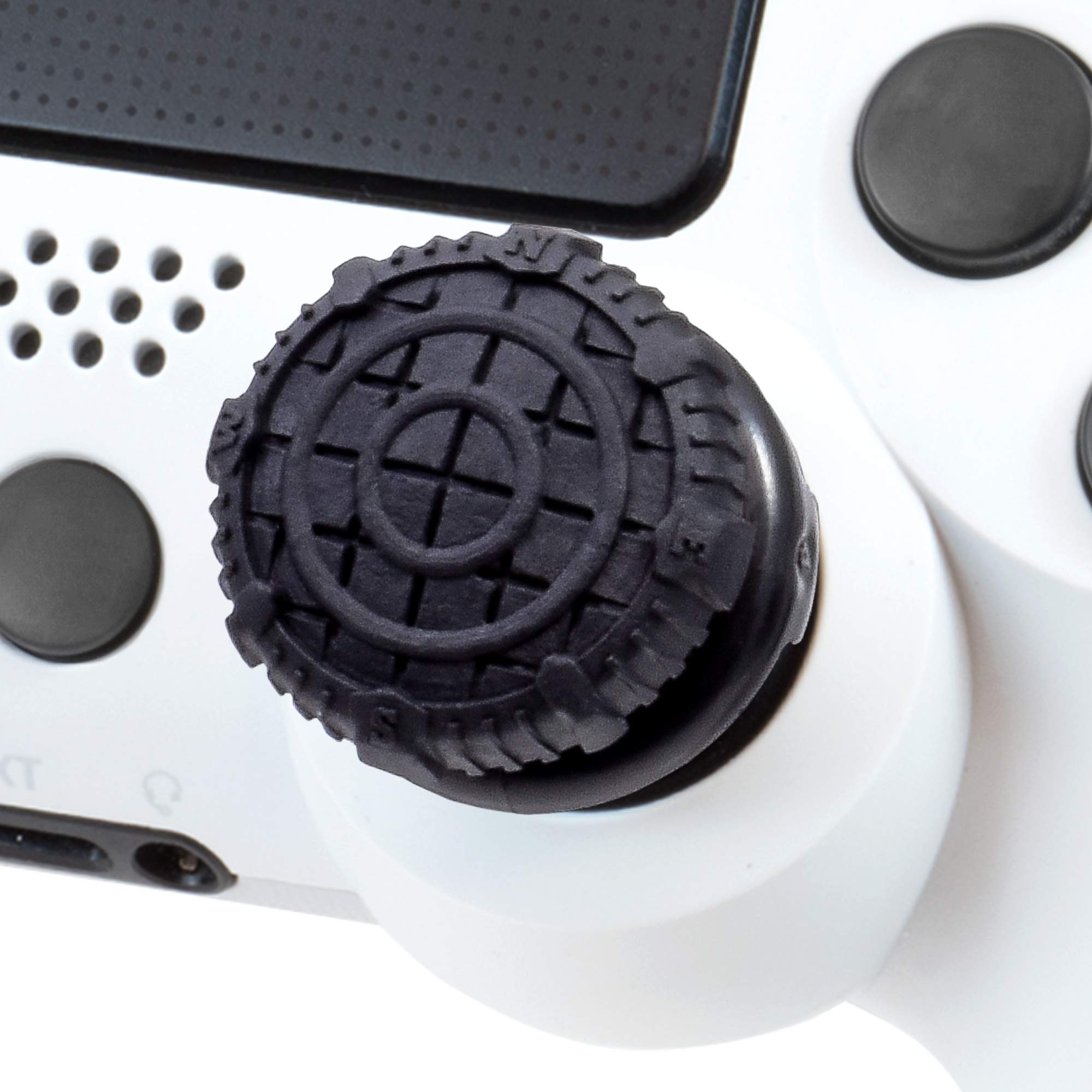KontrolFreek FPS Freek Battle Royale Nightfall for PlayStation 4 (PS4) and PlayStation 5 (PS5) | Performance Thumbsticks | 2 High-Rise Convex Black - Image 7