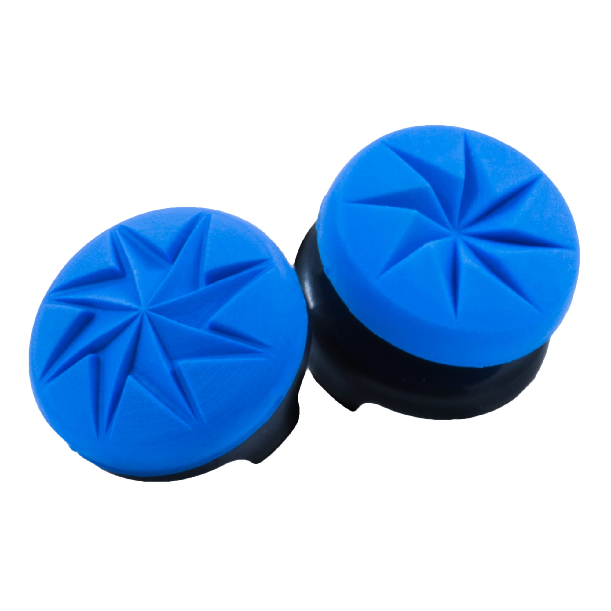 KontrolFreek FPS Freek Edge for Nintendo Switch Pro Controller | Performance Thumbsticks | 1 High-Rise Convex, 1 Low-Rise Convex | Blue - Image 5