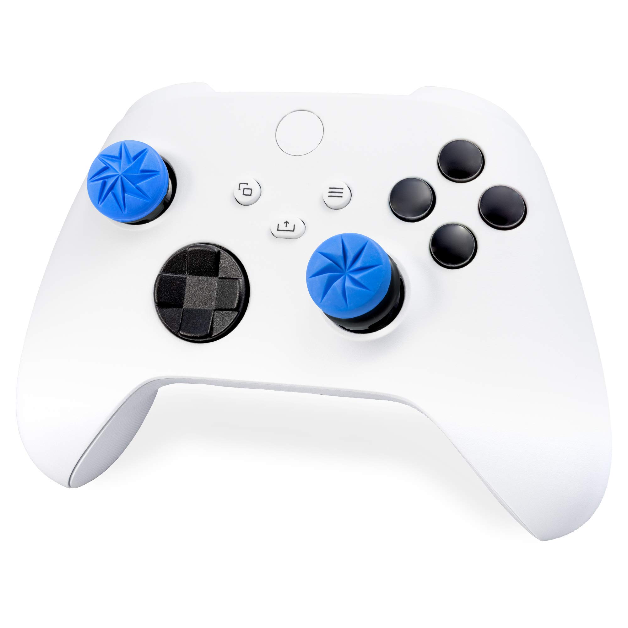 KontrolFreek FPS Freek Edge for Xbox One and Xbox Series X Controller | Performance Thumbsticks | 1 High-Rise Convex, 1 Low-Rise Convex | Blue - Image 6
