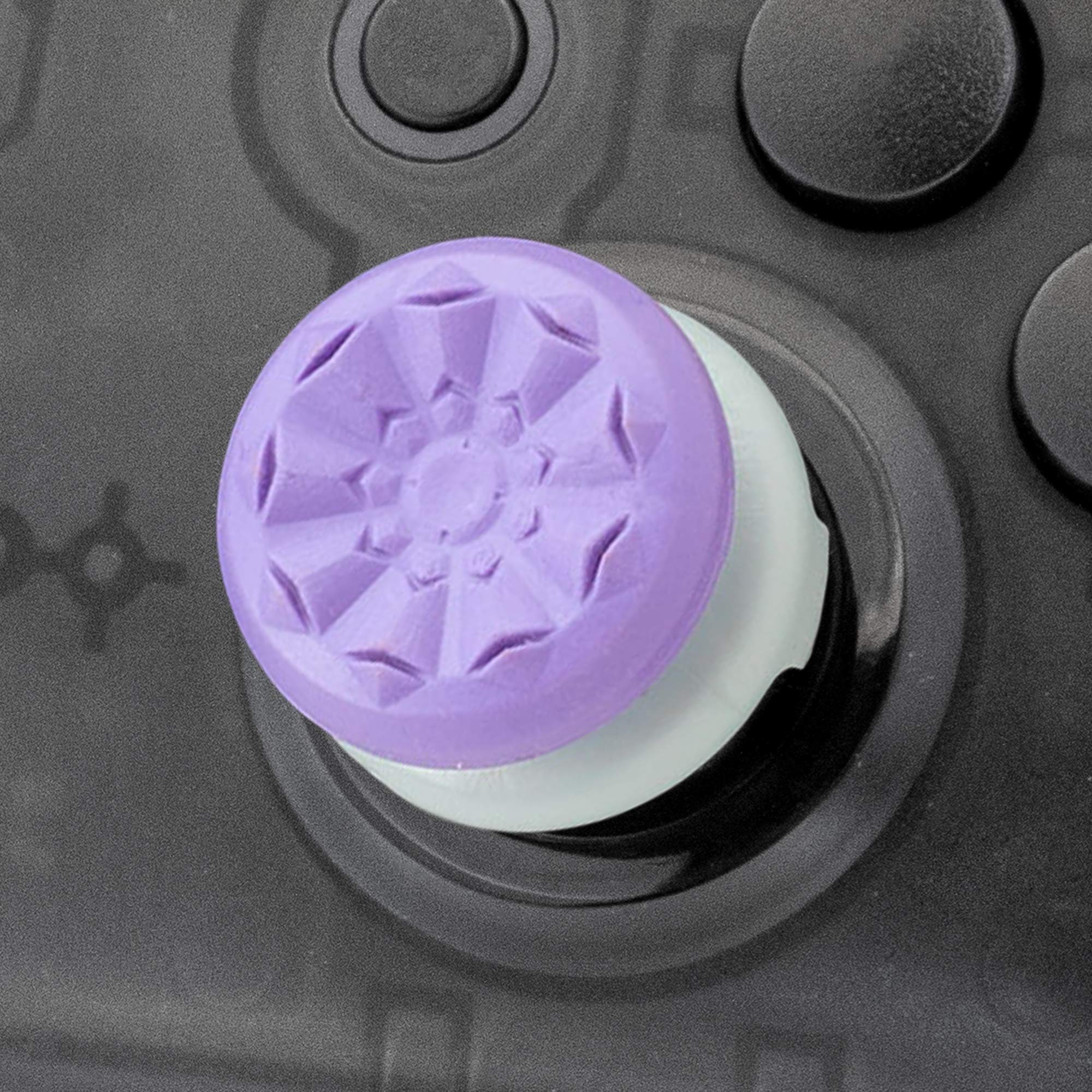 KontrolFreek FPS Freek Galaxy Performance Thumbsticks for Nintendo Switch | 1 Mid-Rise, 1 High-Rise Concave | Purple - Image 5