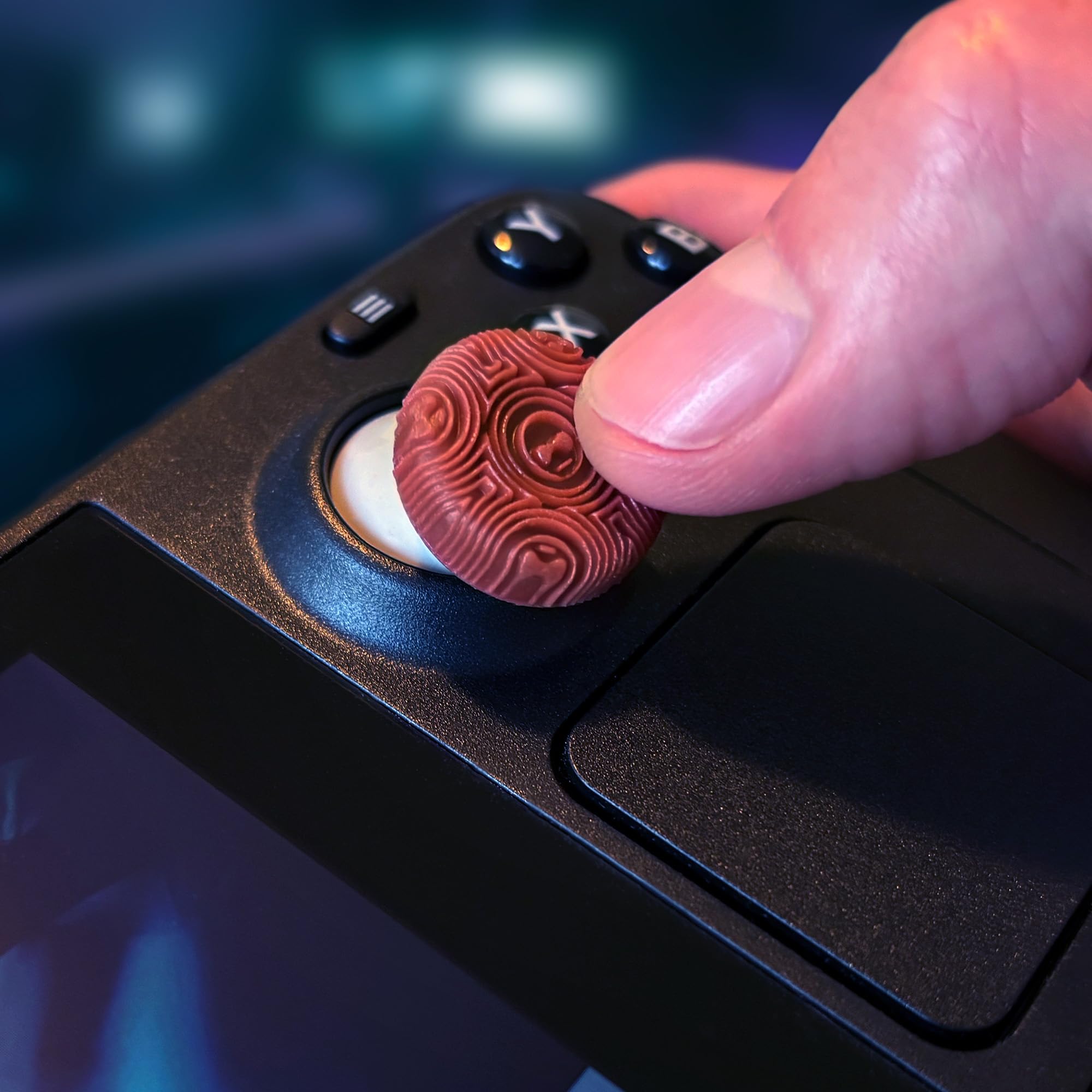 KontrolFreek Handheld Portable Gaming Console Thumb Grips | Universal Edition | for Steam Deck, Switch 2, ROG Ally and Logitech G-Cloud | 8-Pack - Image 3