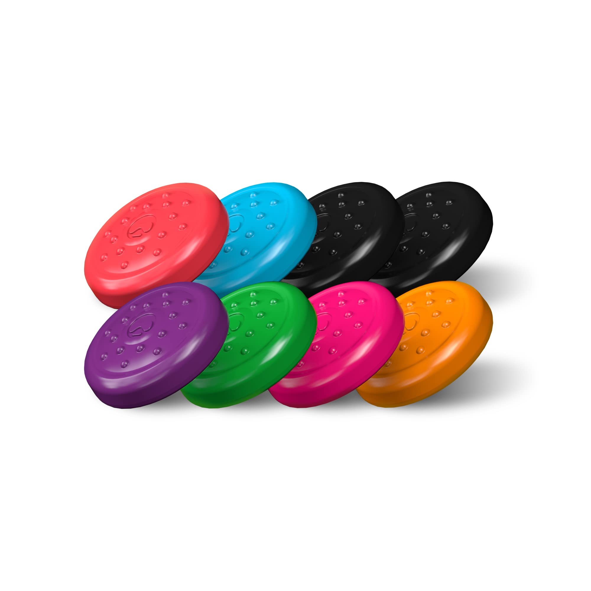 KontrolFreek No-Slip Thumb Grips for Nintendo Switch Joy-Con Controller | 8-Pack | Blue/Green/Red/Black/Pink/Purple/Orange - Image 3