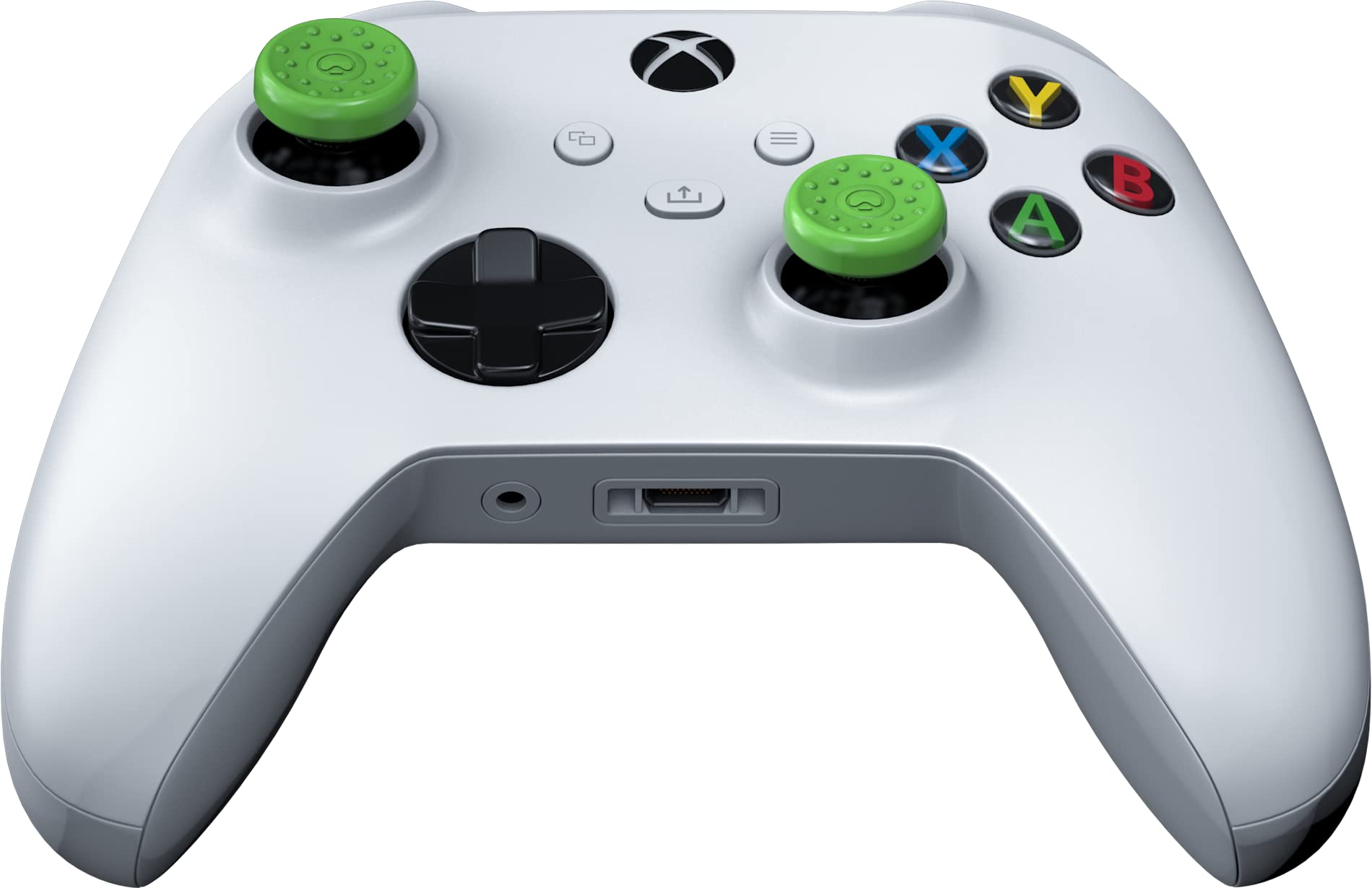 KontrolFreek No-Slip Thumb Grips for Xbox Series X (XBX) and Xbox One (XB1) Controller | 4-Pack | Green and Black - Image 5