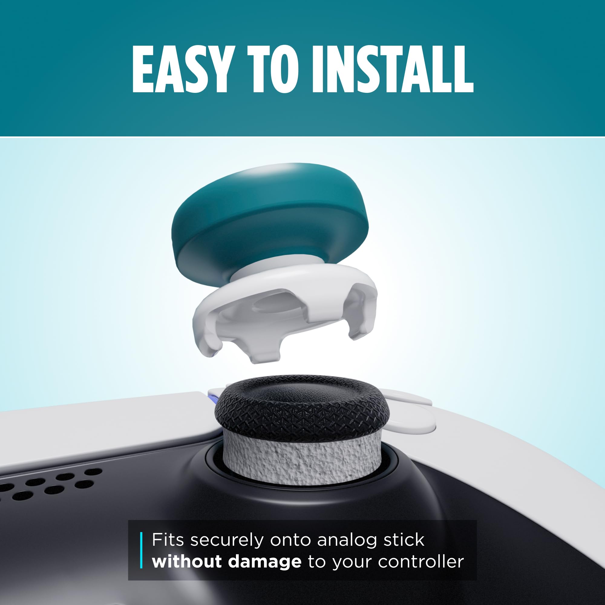 KontrolFreek YourFriendKyle (YFK) Precision Sports Baseball Kit | for PlayStation 4 (PS4), PlayStation 5 (PS5) Controller | Blue and White - Image 7