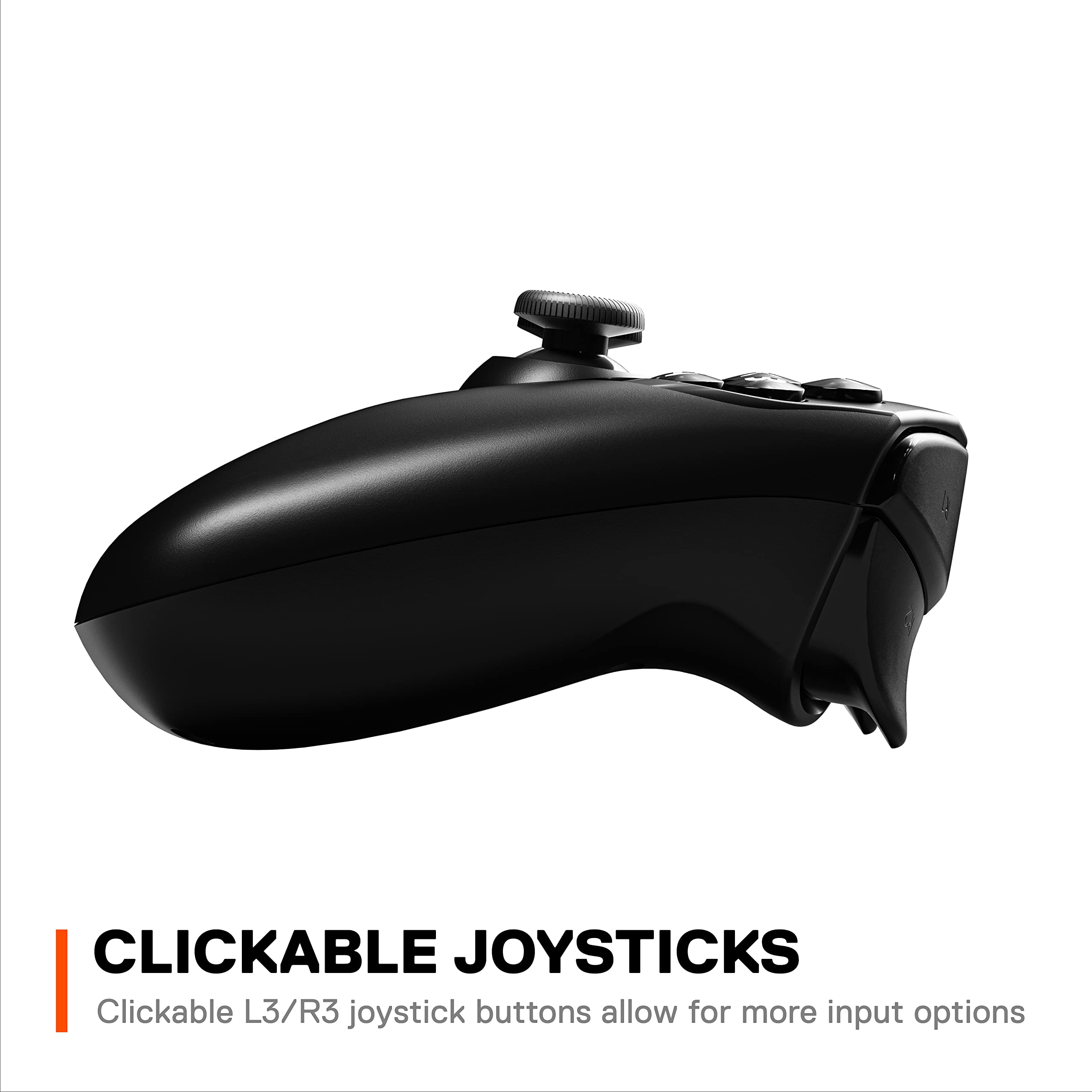 SteelSeries Nimbus+ Bluetooth Mobile Gaming Controller with iPhone Mount, 50+ Hour Battery Life, Apple Licensed, Made for iOS, iPadOS, tvOS - Image 5
