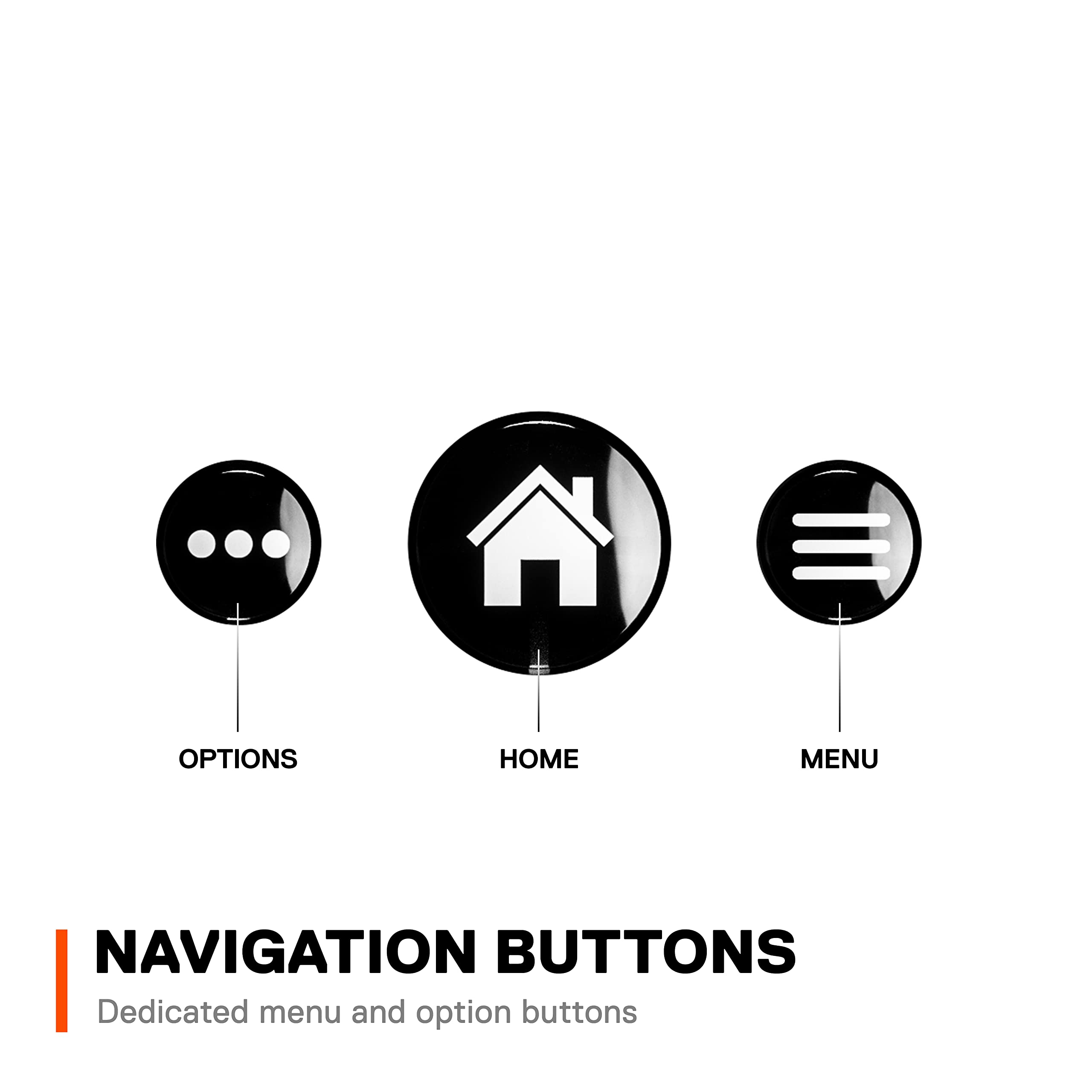 SteelSeries Nimbus+ Bluetooth Mobile Gaming Controller with iPhone Mount, 50+ Hour Battery Life, Apple Licensed, Made for iOS, iPadOS, tvOS - Image 6